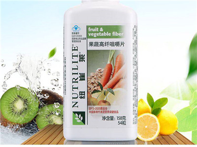 安利纽崔莱果蔬高纤咀嚼片作用  揭晓功效与作用